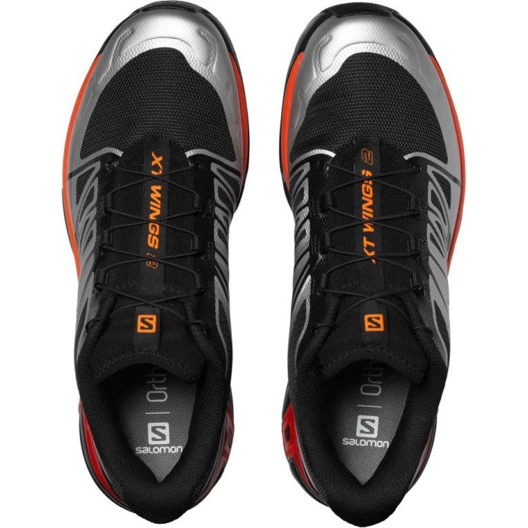 Black / Silver / Orange Salomon Xt-wings 2 Men's Sneakers | IE WR2536